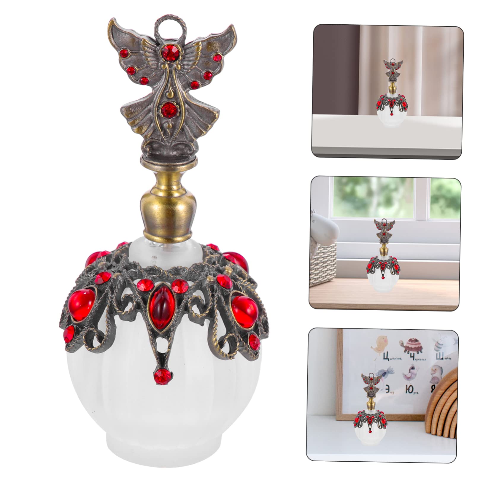 Beavorty 3stücke Leerer Nachfüllbarer Parfümzerstäuber Aus Retro Farbige Duftflasche Für Ätherische Öle Und Parfüms Tragbar Und Elegant Für Reisen Und Alltag