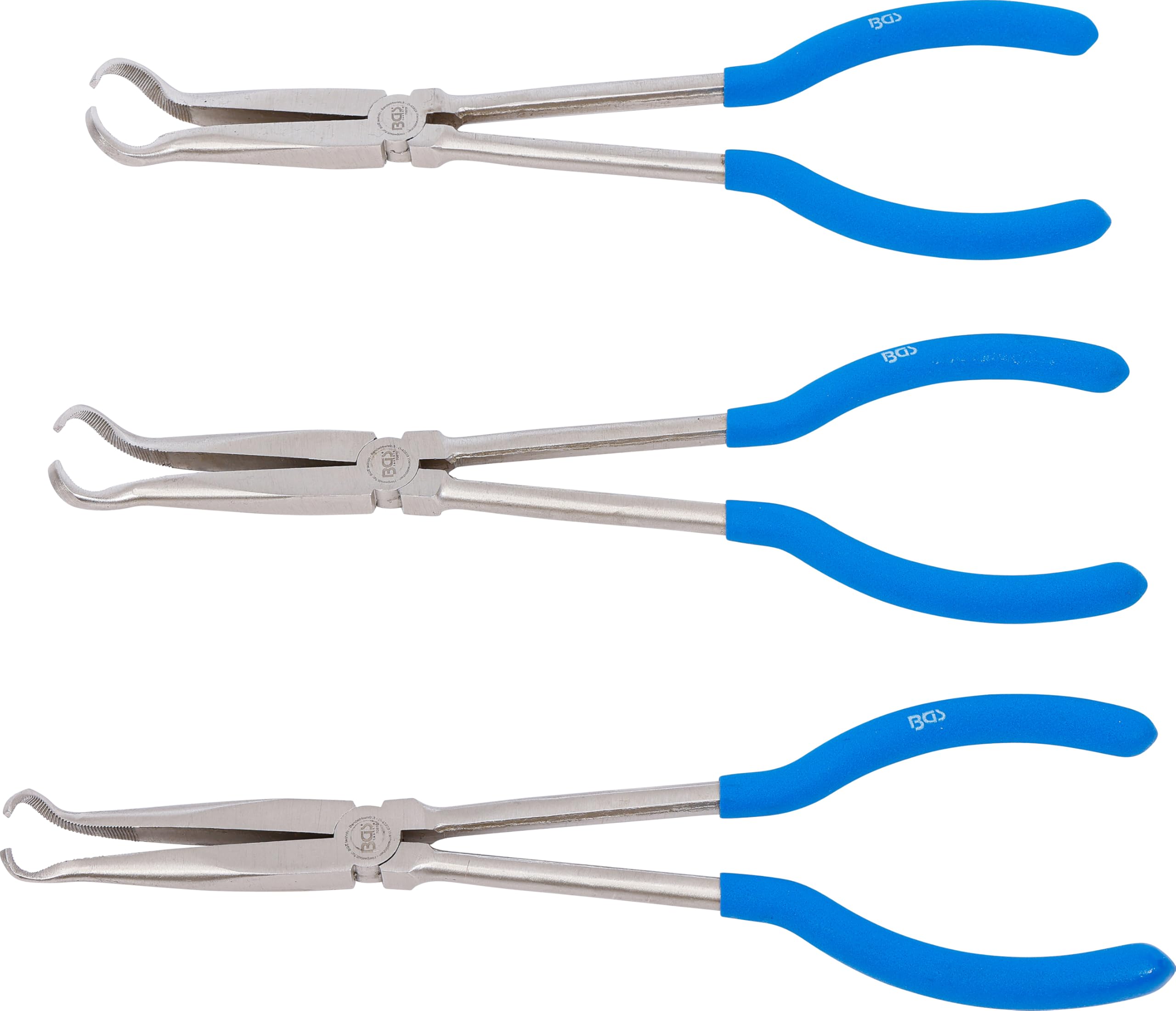 Bgs Multicoloured 70970 | Spark Plug Connector Pliers Set | With Ring Tip | 3 Pcs.