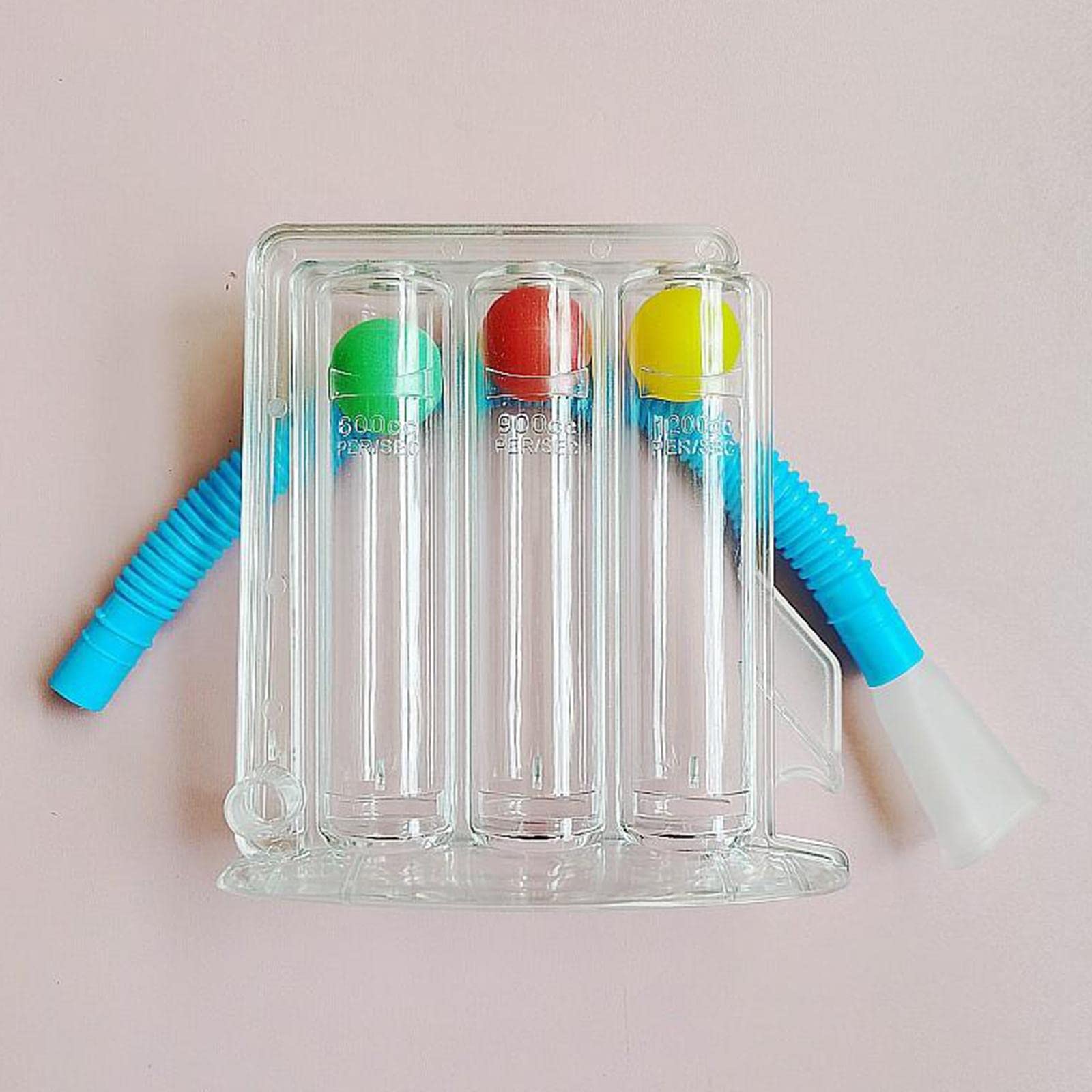 MILAAN Deep Breathing Lung Exerciser 3Ball Incentive Spirometer Respiration Trainer-image-37