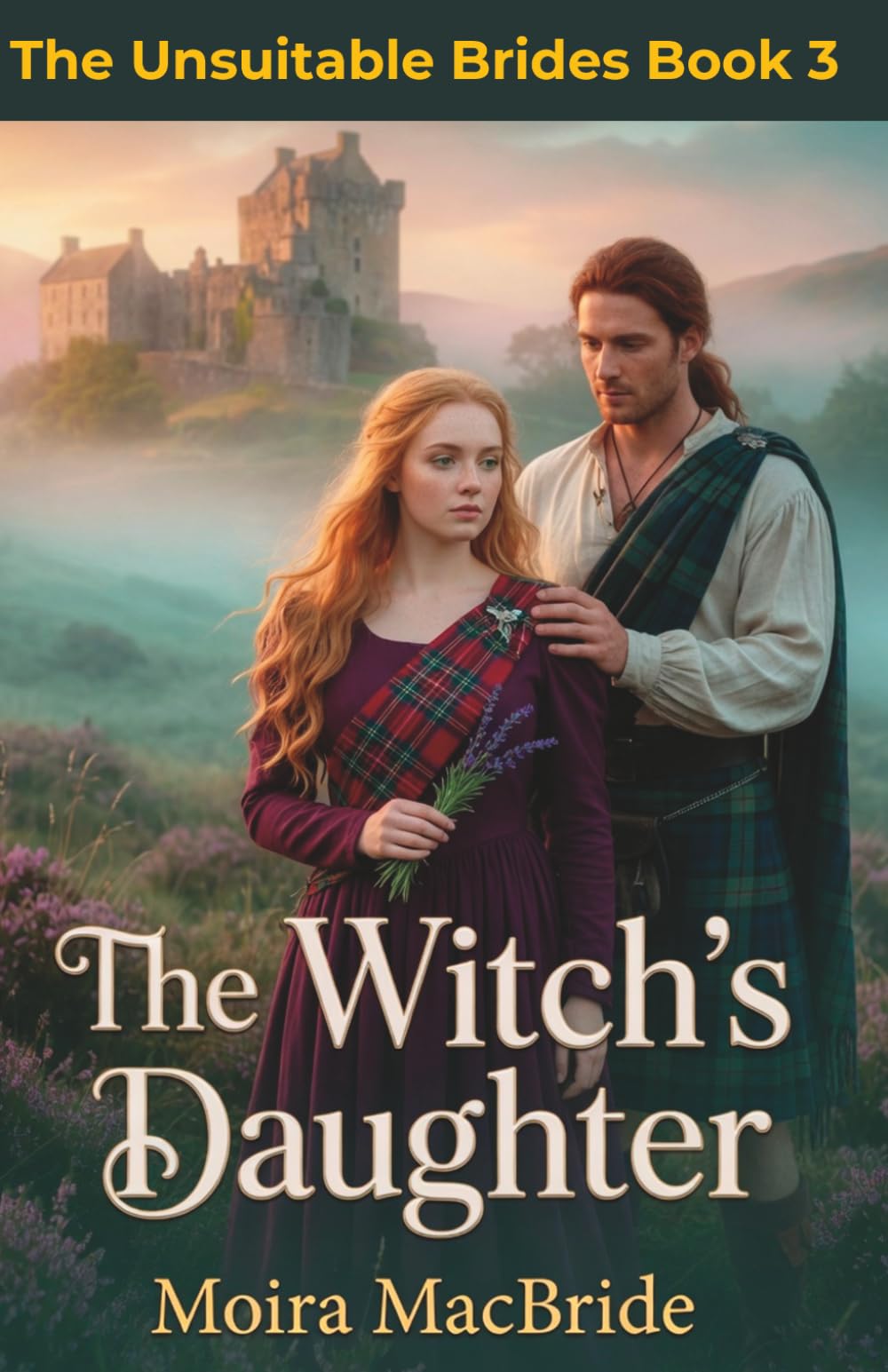 The Witch's Daughter: A Clean Scottish Historical Romance Story (Book 3 of The Unsuitable Brides series) (The Unsuitable Brides - A Clean Scottish Historical Romance Series)