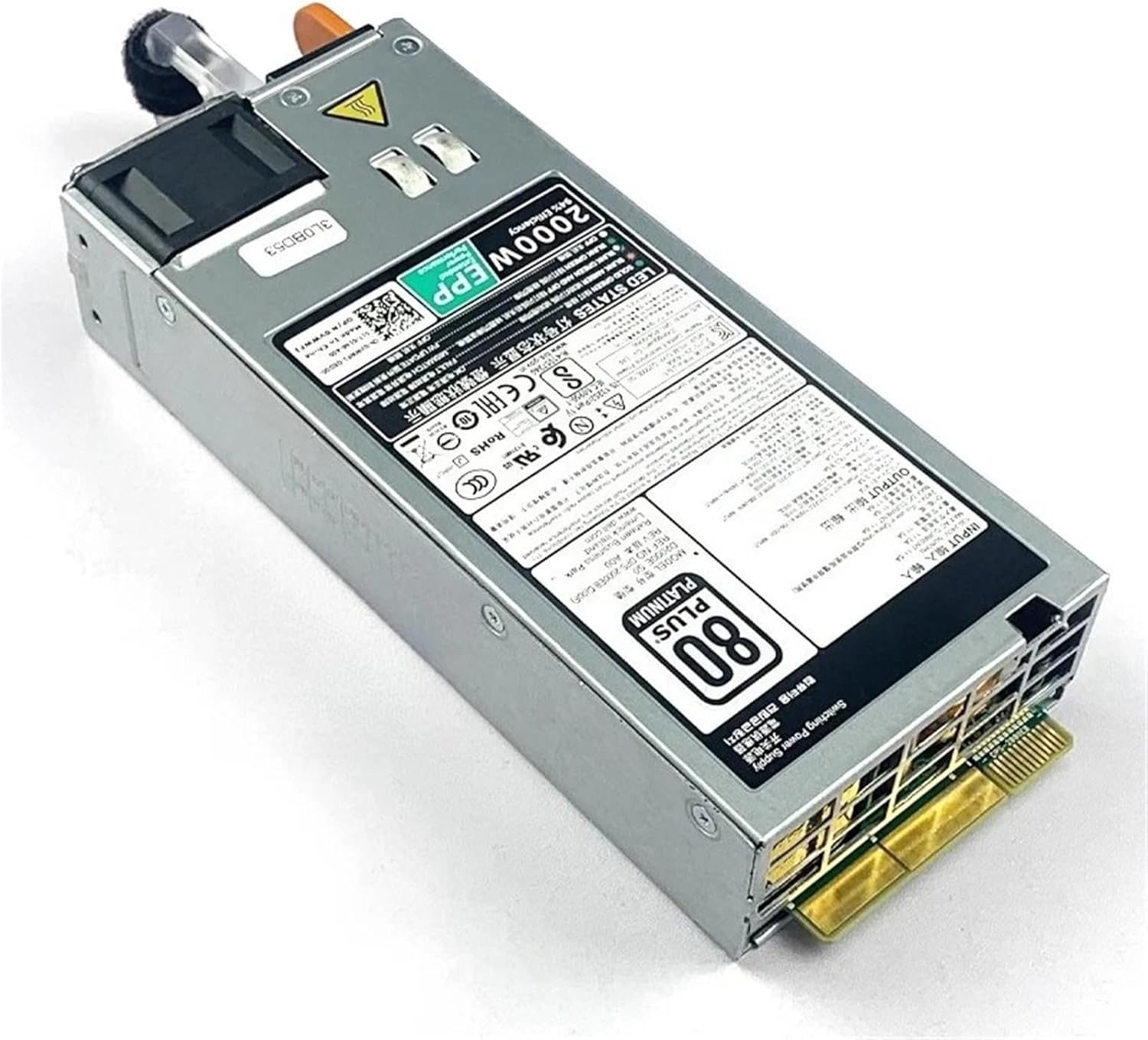 D2000E-S0 2000W EPP Server Power Supply for R540/R640/R740/R740XD/R840/R940/R930/FC630/FC430/C6420 14th Server 0VWWF1
