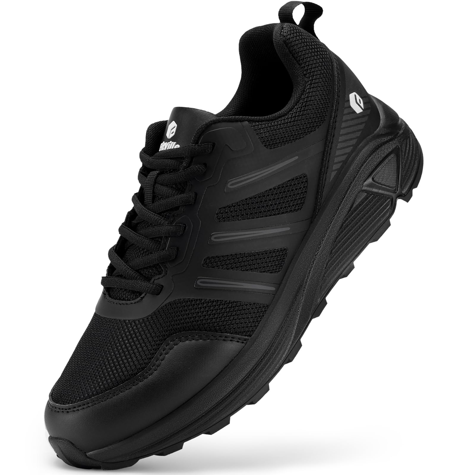 Buty do biegania FitVille Męskie bardzo szerokie buty do biegania w terenie Szerokie lekkie buty sportowe Buty outdoorowe Wygodne buty fitness Buty trekkingowe
