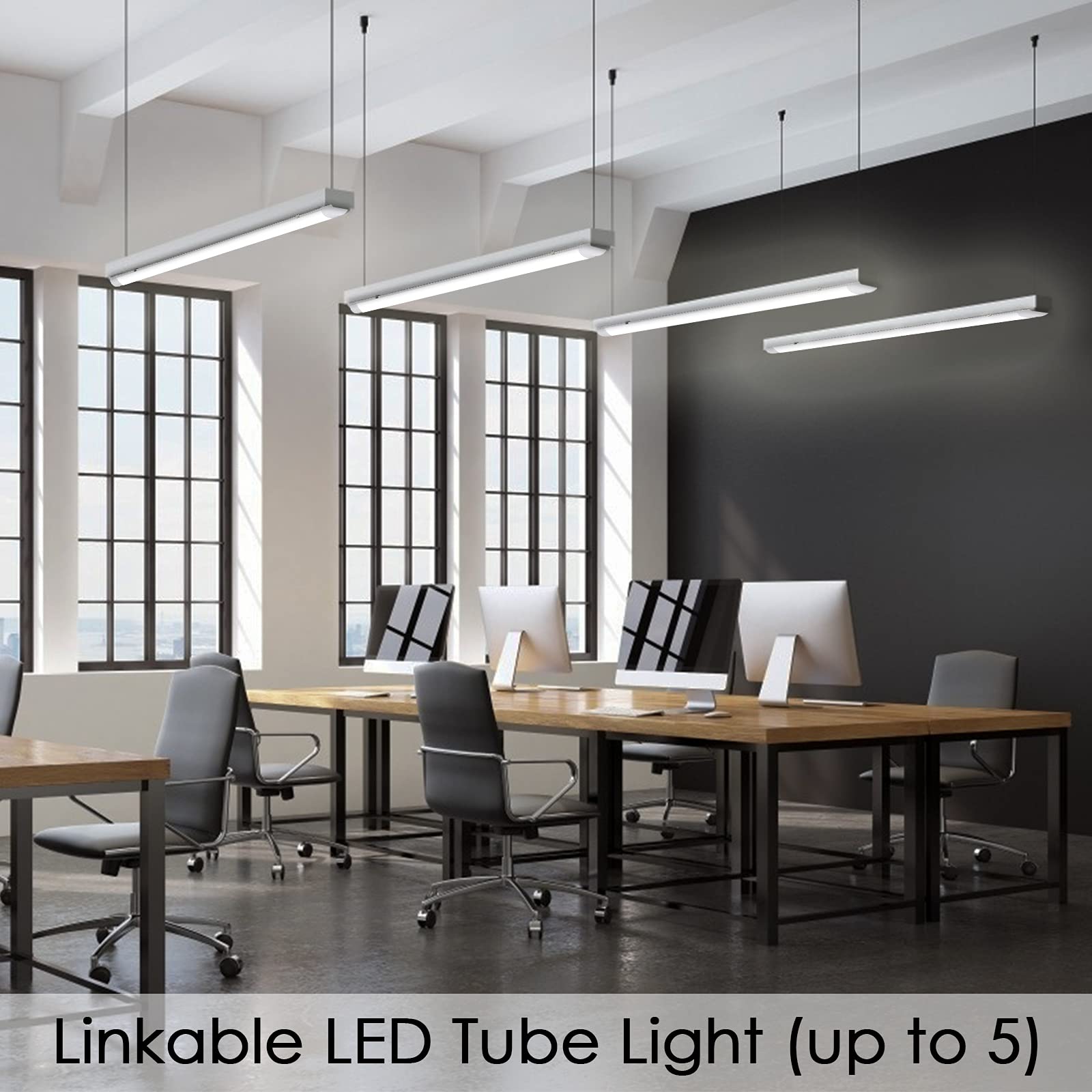Ikodm LED Tube 150 Cm Ultraslim Interconnectable 48 W, Waterproof