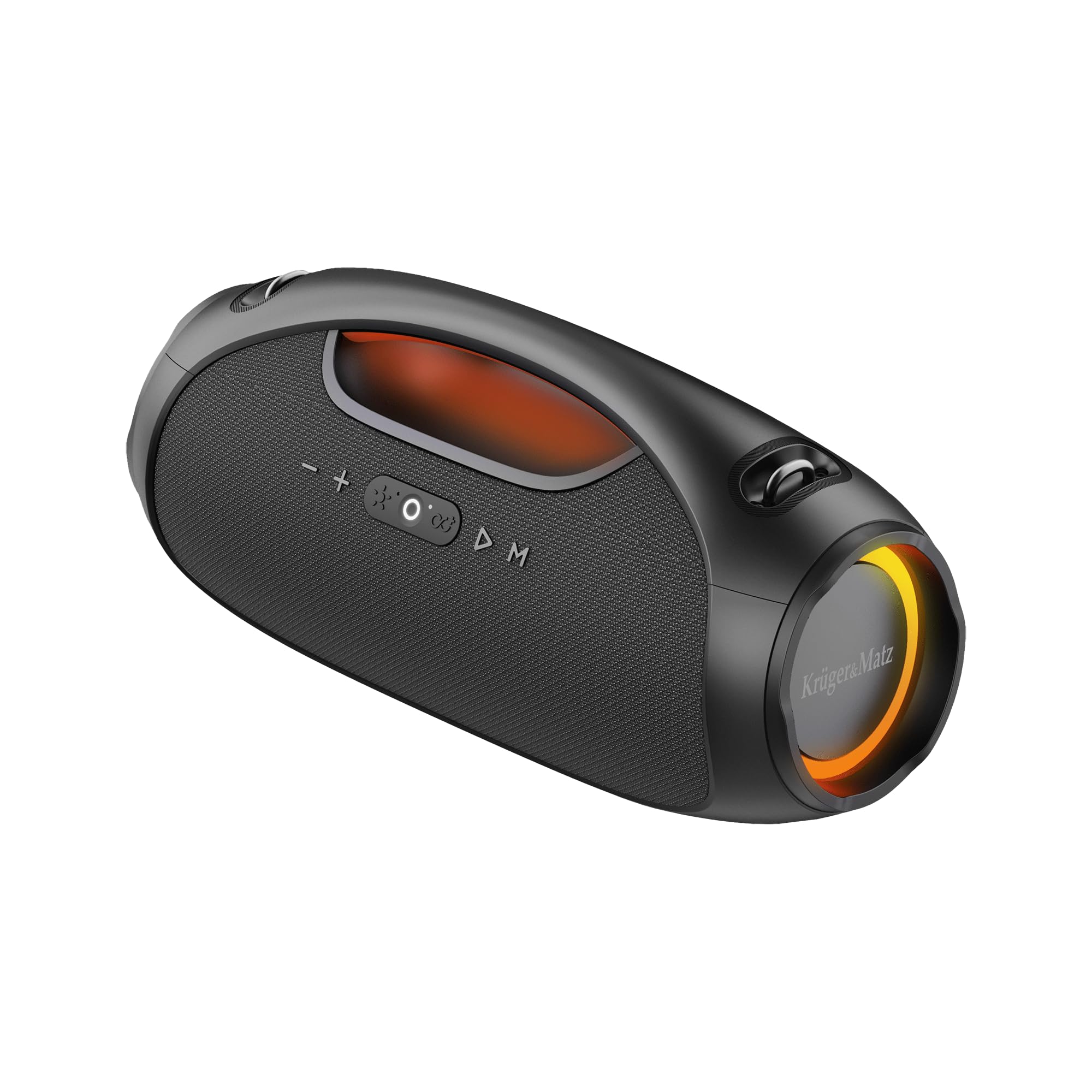 Krüger&Matz Głośnik Bezprzewodowy Bluetooth Street X-BASS Moc 60 W Ochrona IPX6 Podświetlenie RGB KM0572