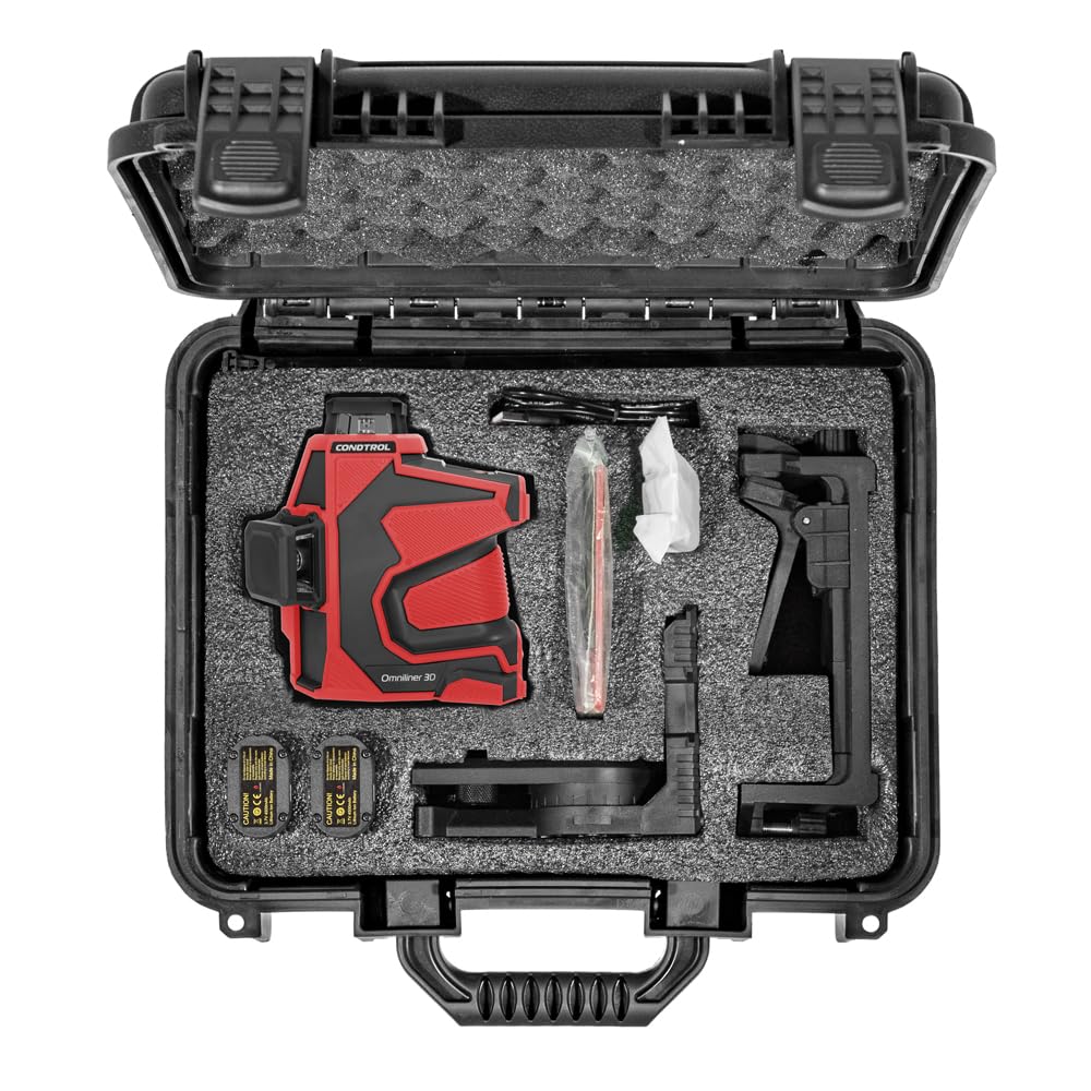 Condtrol -Omniliner G3D Kit -Kreuzlinienlaser mit Zubehör