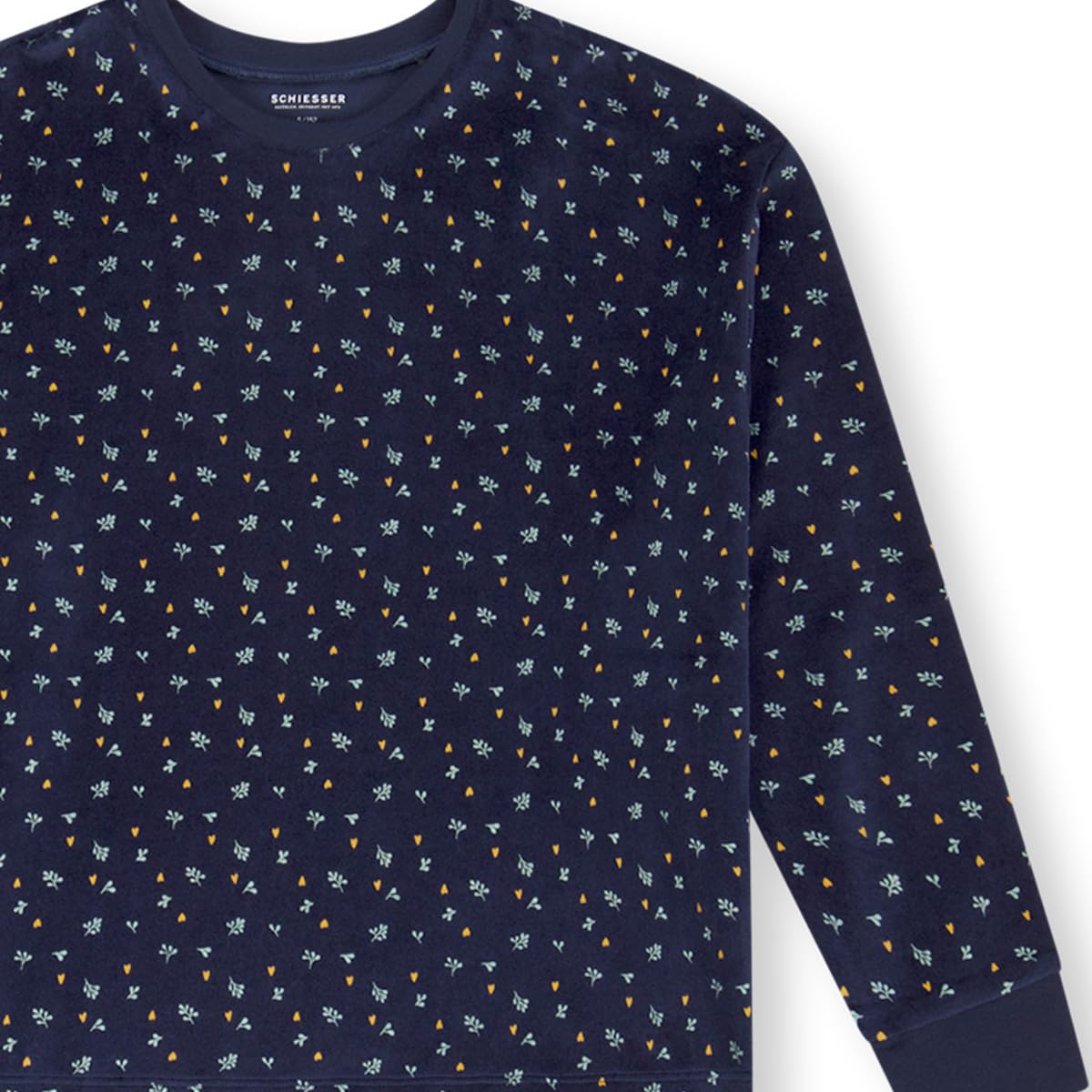 Schiesser Pidżama — zestaw Dziewczynki Schiesser Mädchen Schlafanzug Set Pyjama Warme Qualitäten Frottee - Fleece - Sweat - Größe 140 Bis 176