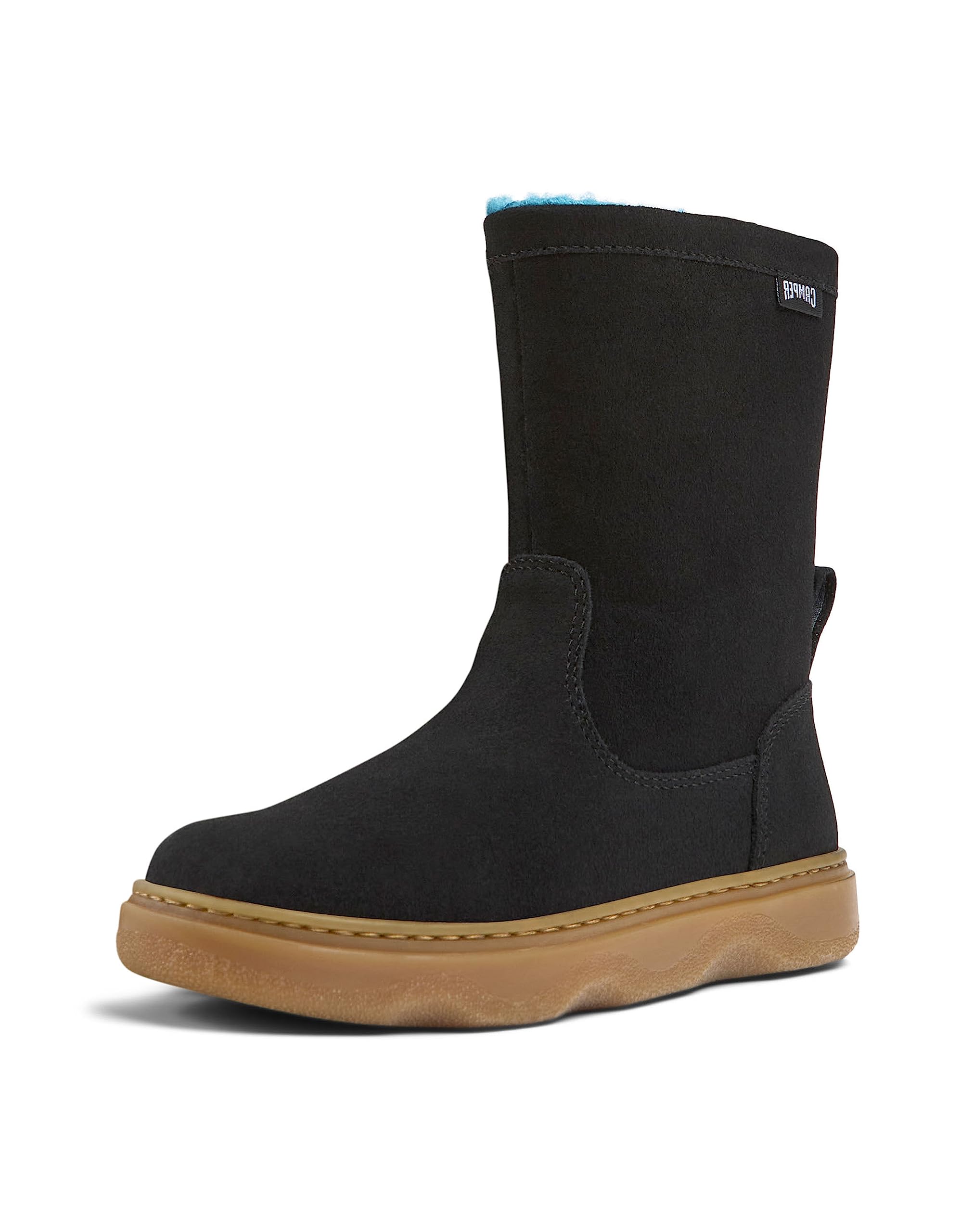 Camper Girls Kiddo Kids K900332 Ankle Boot, Black, 12.5 UK Child
