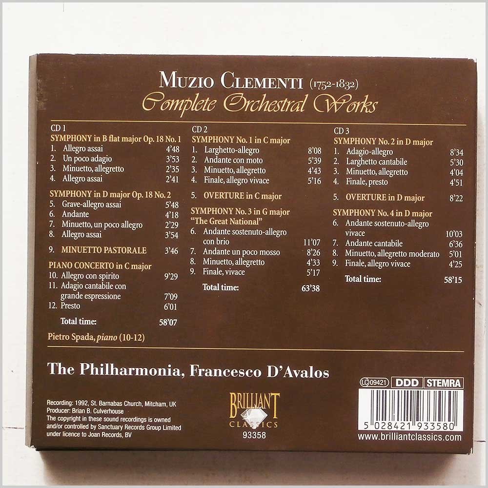 Complete Orchestral Works