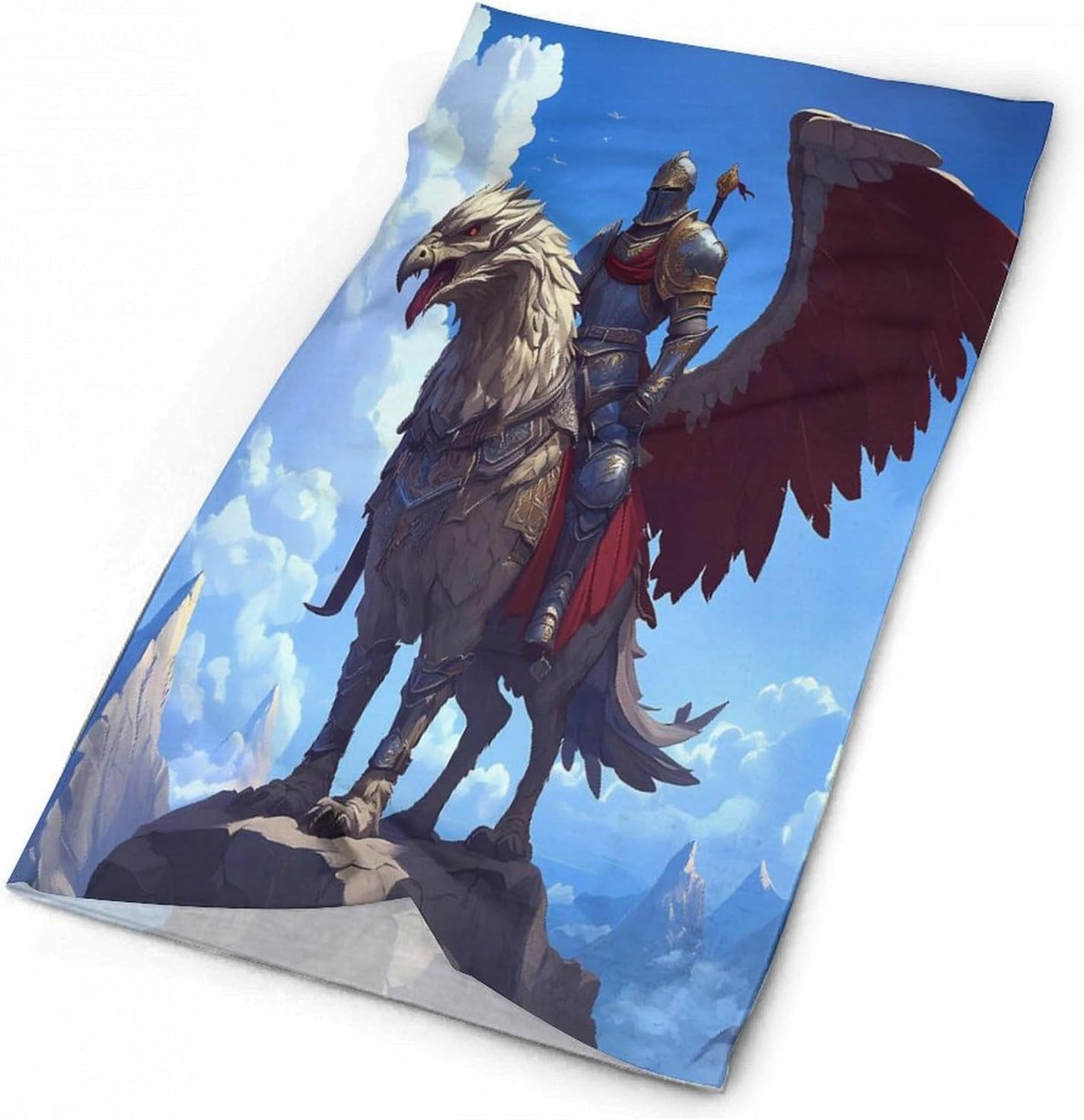 Knightes Dragon Companion Face Cover Neck Gaiters for Men Women Sun Protection Mask Scarf Hiking Bandana