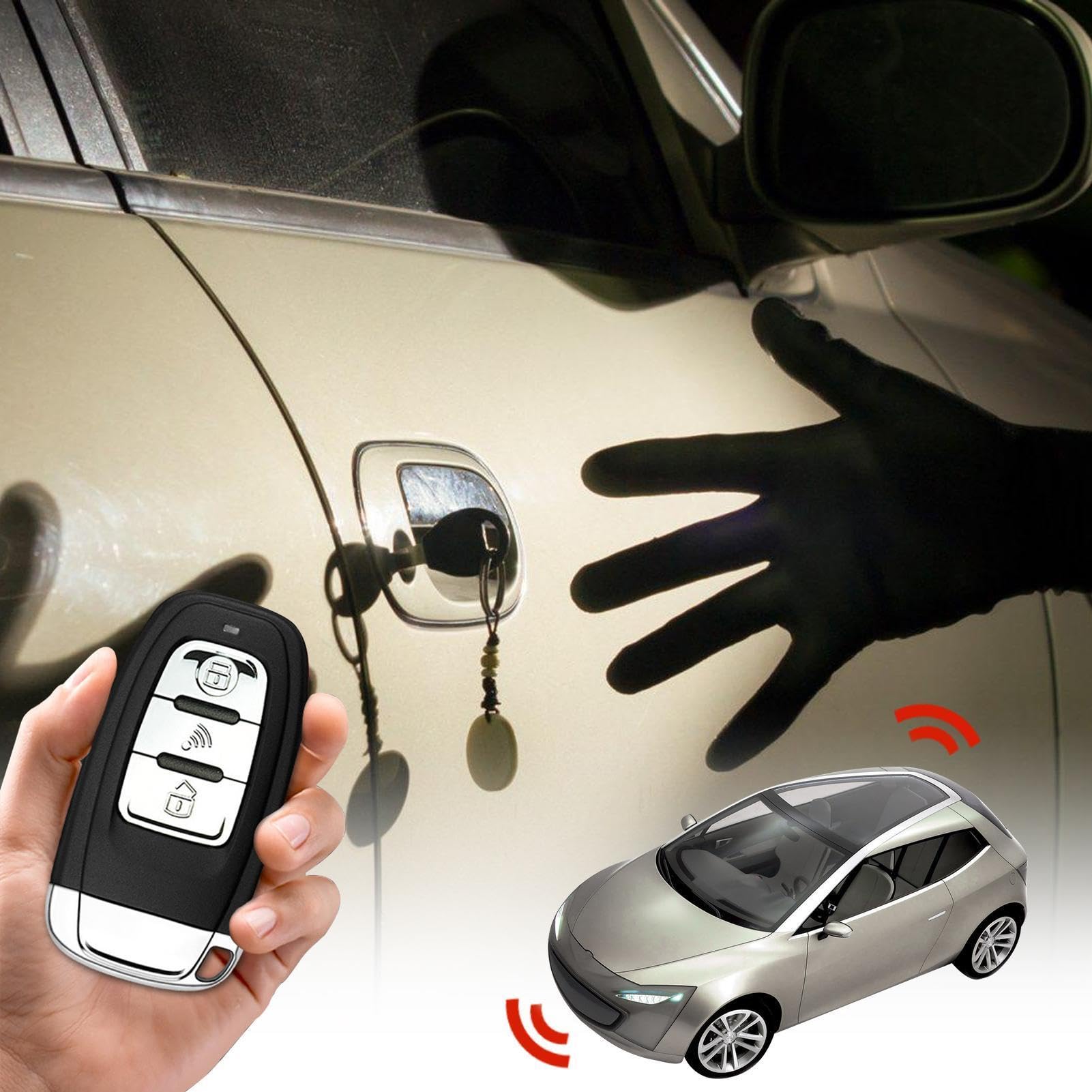 Système d'alarme de Voiture - Démarrage à Distance DC12V, système d'alarme