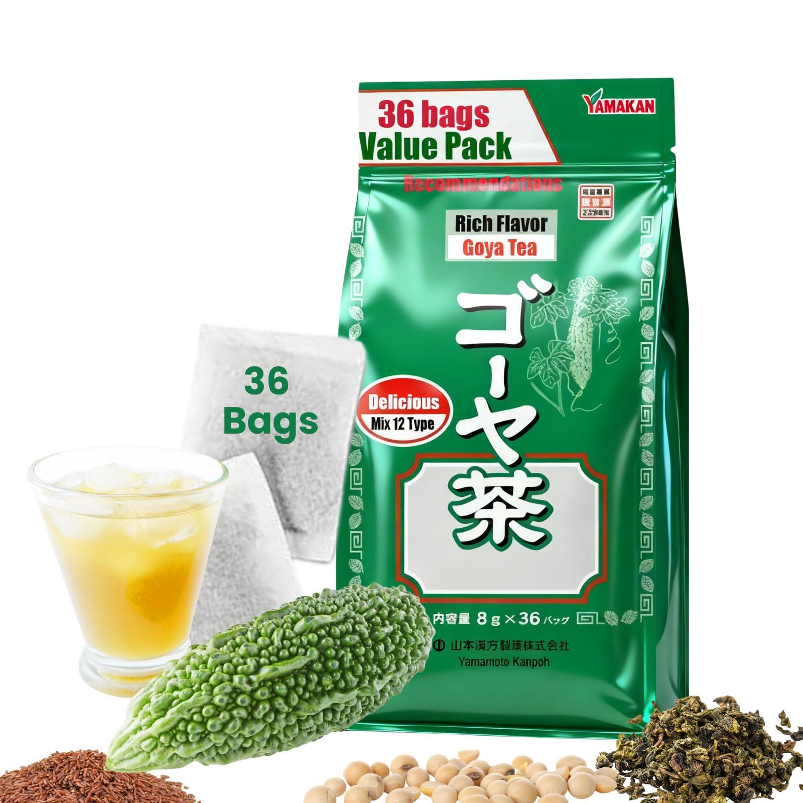 campbox　花山椒　農薬不使用　　　　　　クール便　500g Amazon.com: 山本漢方製薬株式会社 YAMAKAN Bitter Melon Herbal Tea