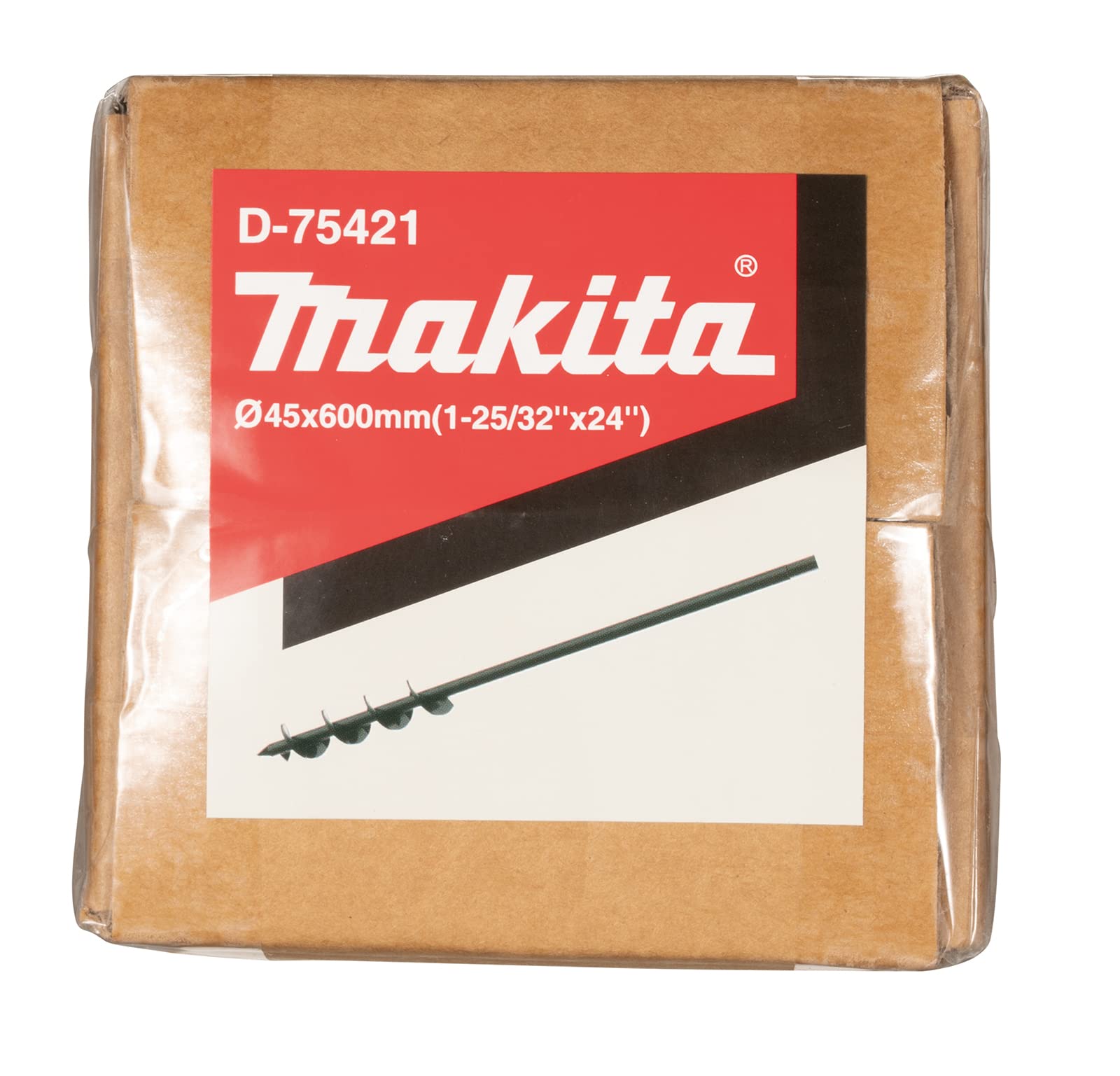 Makita D-75421 Broca de tierra 45 x 600 mm