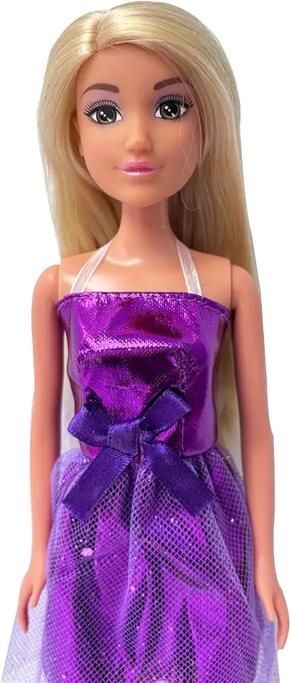 Fashion Dolls Gift Set with 4 Assorted Dolls and Dresses