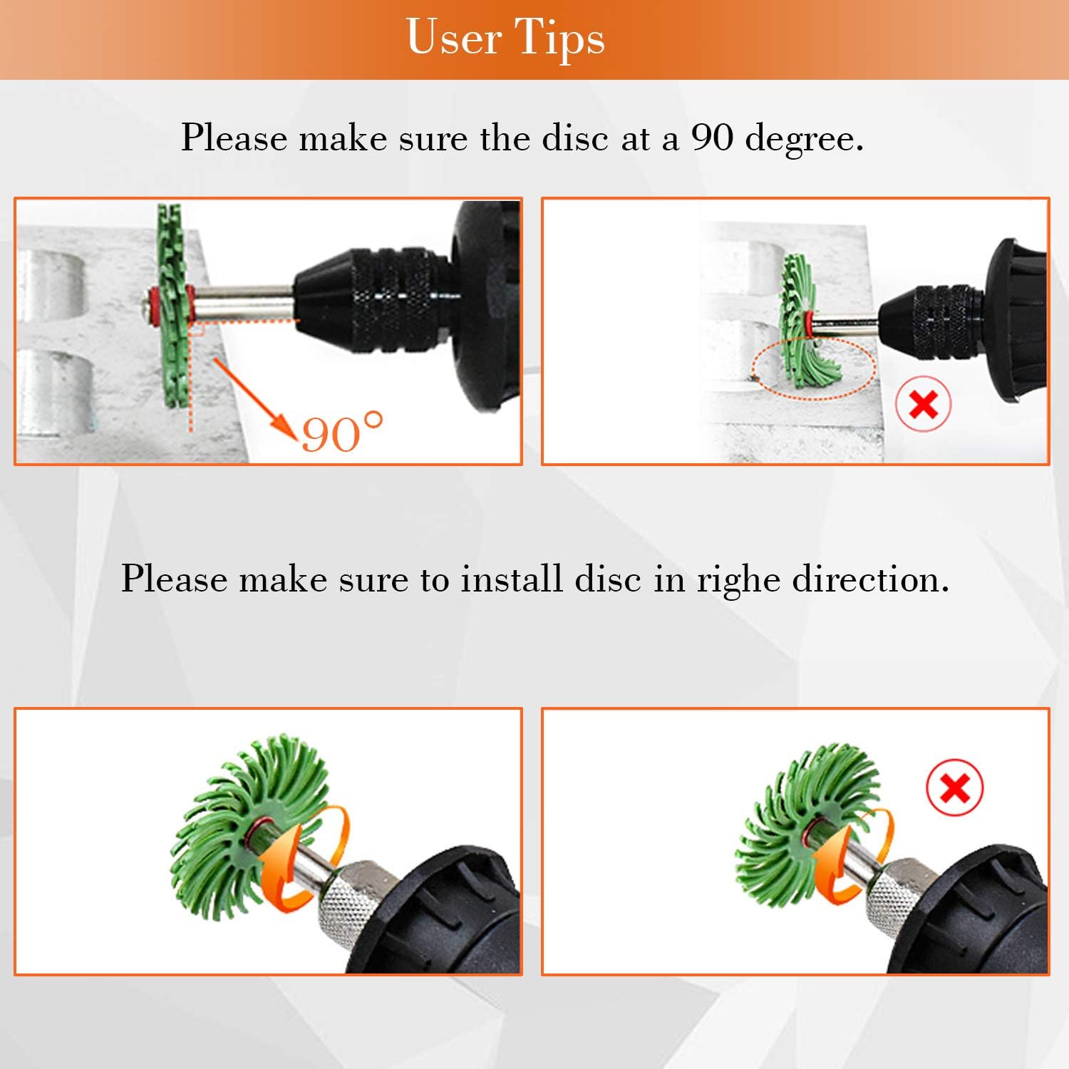 GOXAWEE Rotary Tool Kit 140pcs and Detail Abrasive Brush Kit 66pcs