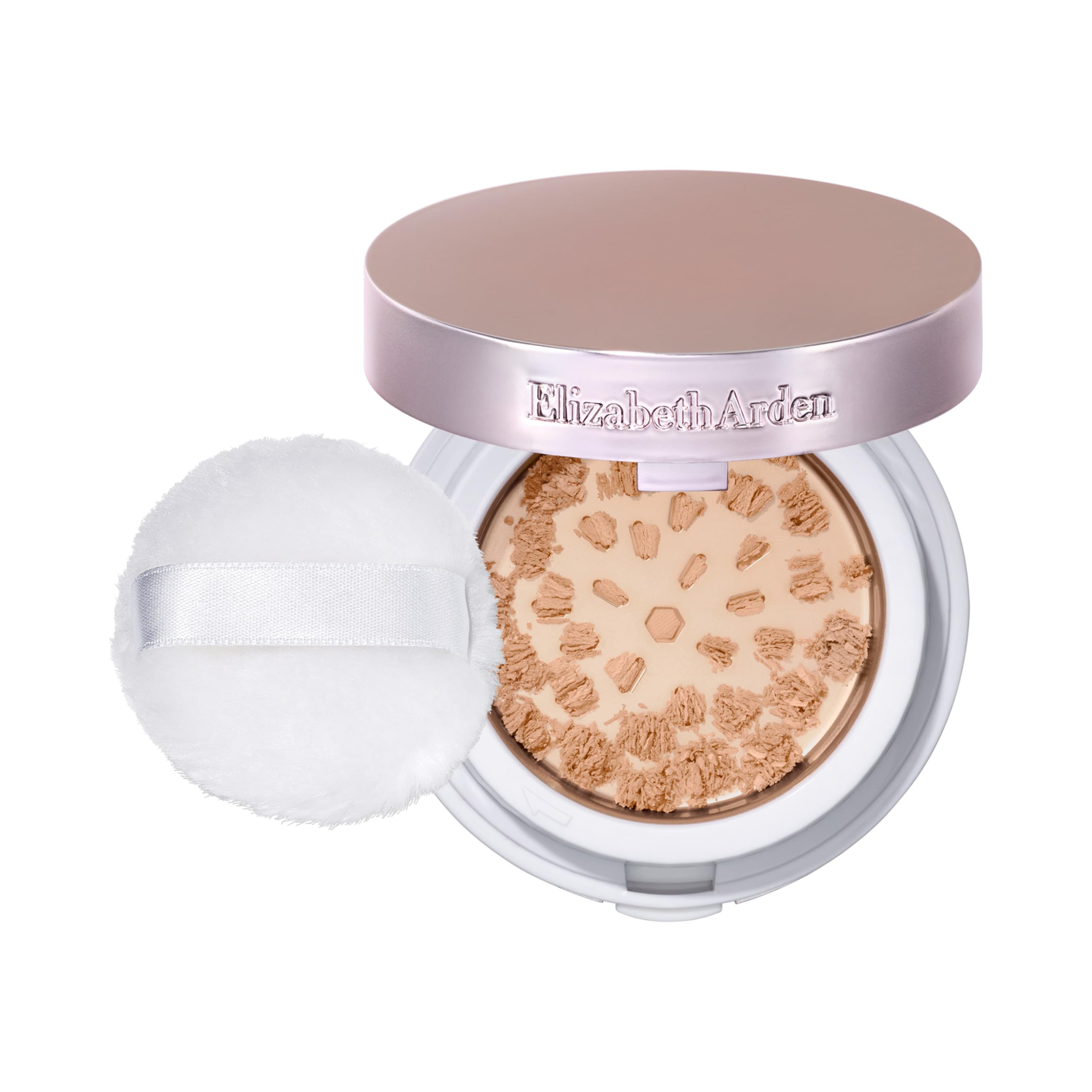 Elizabeth Arden - Pure Finish, Mineralisches Puder-Make-up, Glättende und Illuminierende Gesichtspflege, Hautpflegekomfort und Pure Perfektion, Für alle Hauttypen - 8,33 g