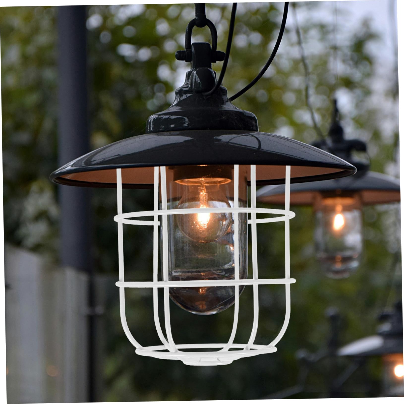 HANABASS Copertura in Per Lampada Sospensione Paralume Sicurezza Per Lampada Da Soffitto Protezione Antideflagrante Per Lampad Tavolo Scrivania