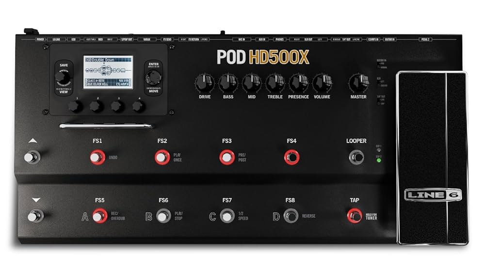 ギター LINE6 POD HD Amazon.co.jp: Line 6 POD HD Guitar Desktop Multi-Effects