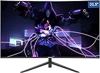 MONITOR ENTERPRISE 31.5 POLEGADAS LED WIDESCREEN 75HZ CURVO EP32CR15 FHD FRAMLESS PRETO