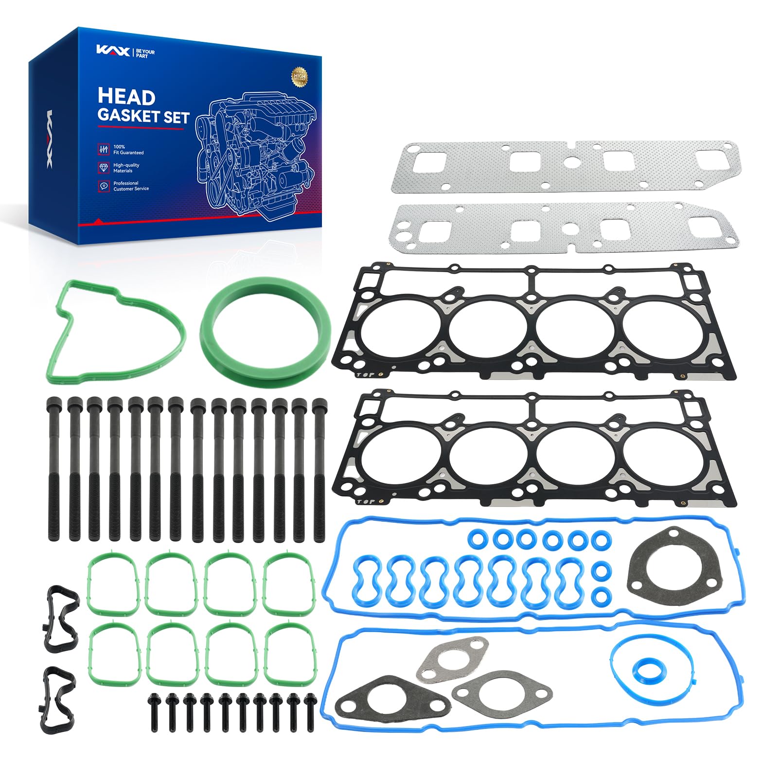 KAX Head Gasket Set Fit for Dodge Ram 1500 2500 3500 2003-2008 5.7L
