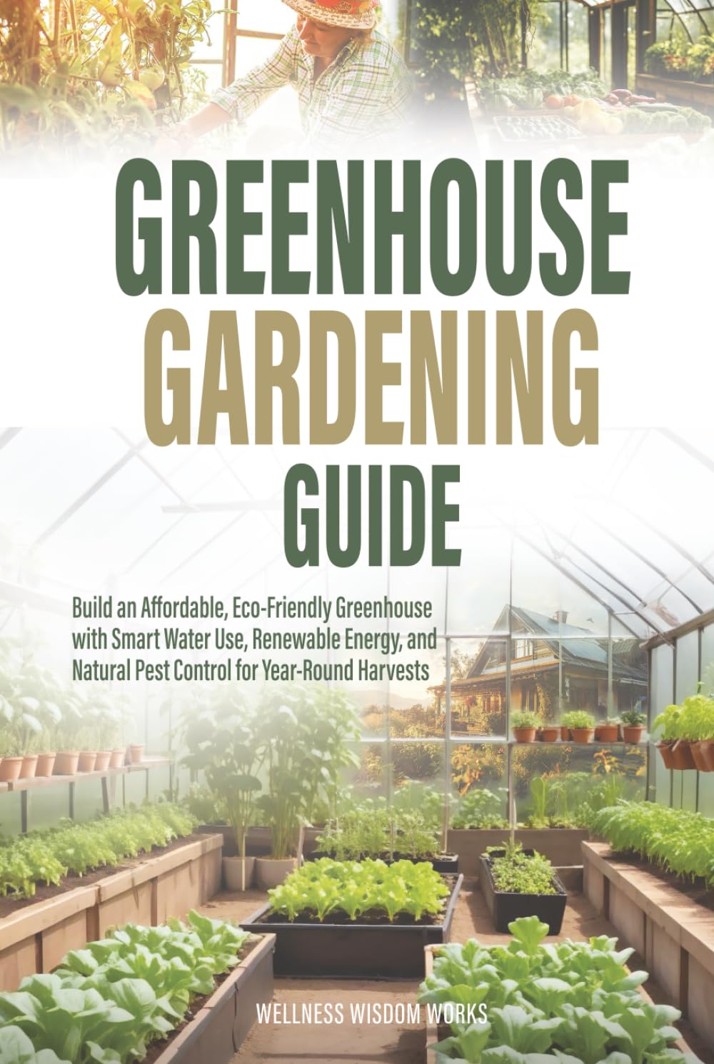 Greenhouse Gardening Guide: Build an Affordable, Eco-Friendly Greenhouse with Smart Water Use, Renewable Energy, and Natural Pest Control for Year-Round Harvests