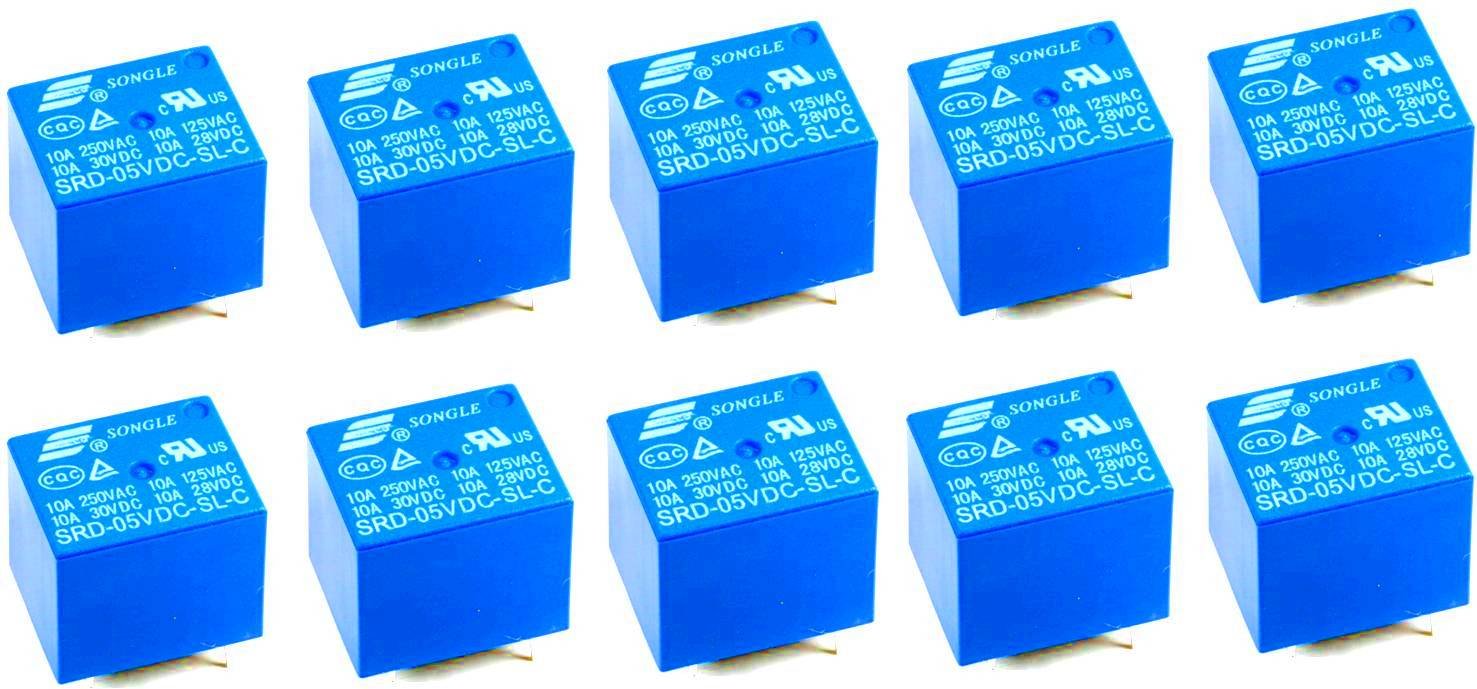 INSIGNIA LABS - -5V Relay SPDT Sugar Cube Relay DIP-5 PCB Type 10PC (B09C1LRQ6P) Amazon Price History, Amazon Price Tracker