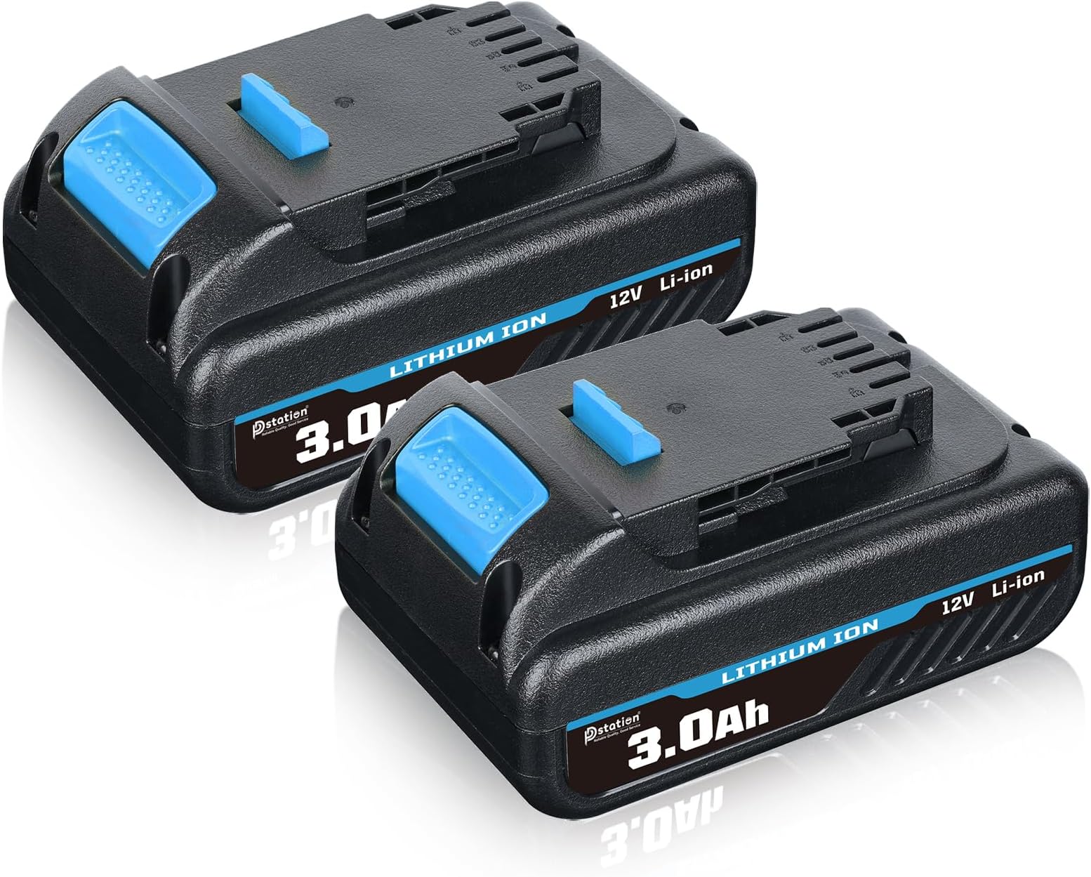 [2Pack] 12V 4.0Ah HighOutput Battery for Dewalt 12V Max