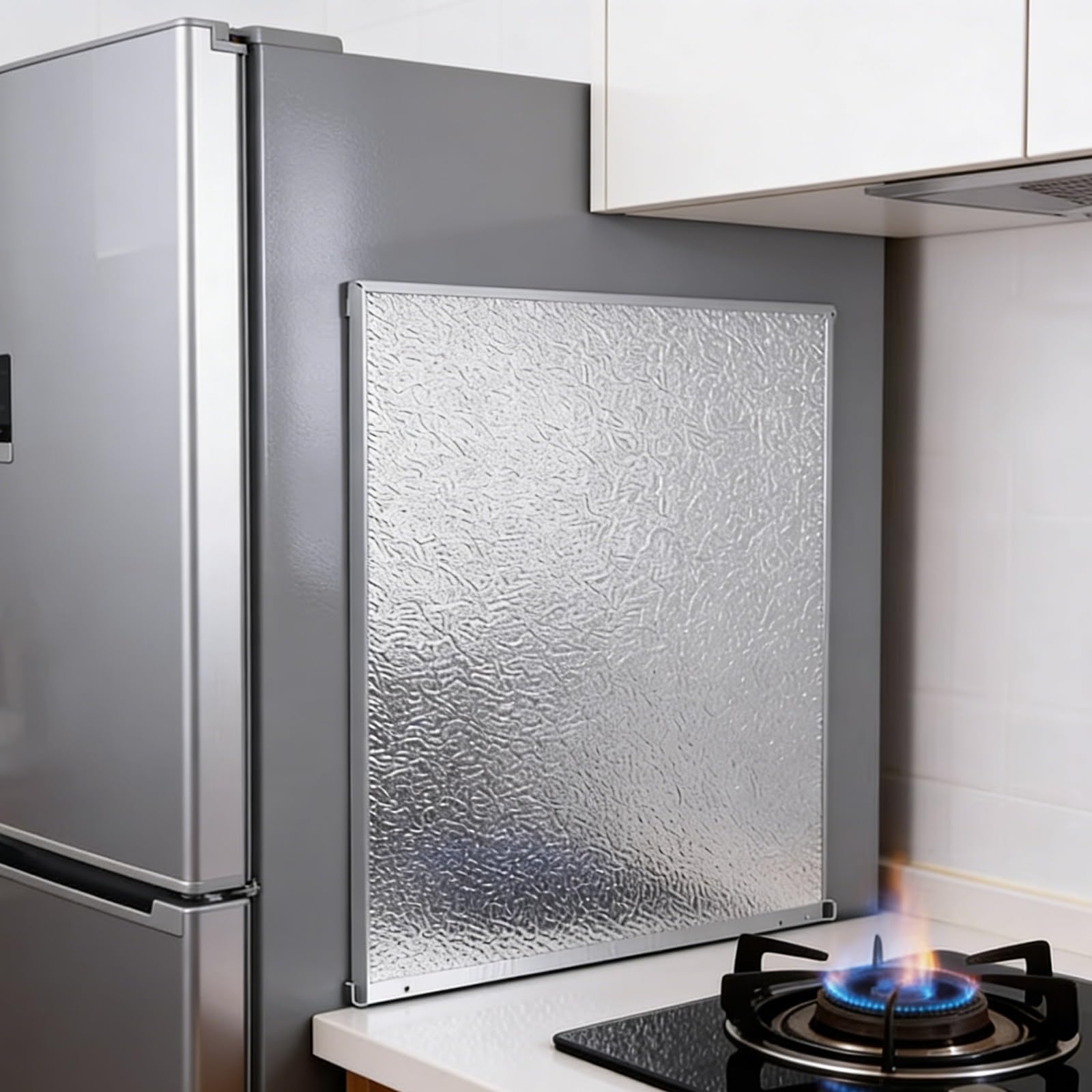Crédence de cuisine magnétique pour une cuisson sereine et propre