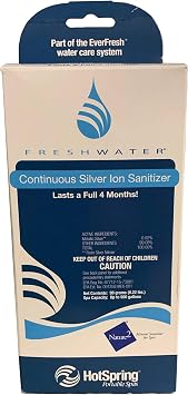 Hot Spring Freshwater Ag+ Continuous Silver Ion Sanitizer - 71325