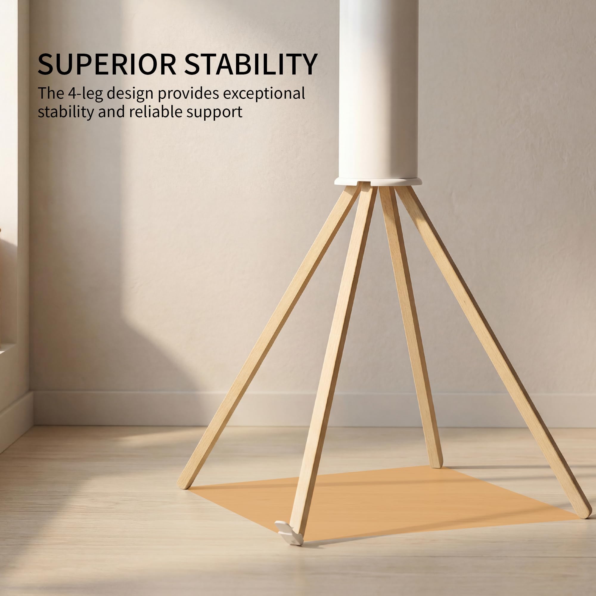 Tendedero plegable con 4 patas y 12 brazos giratorios, para uso en interiores y exteriores, balcón y lavandería