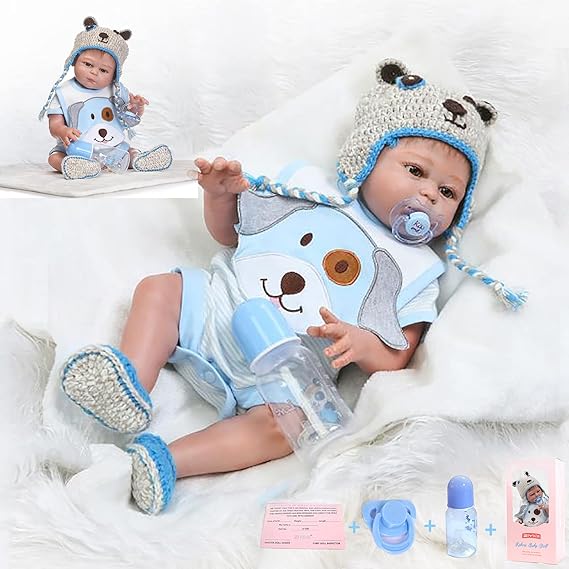 ZIYIUI Bebés Reborns Muñeca 24 Pulgadas Muñeca Reborn Bebé