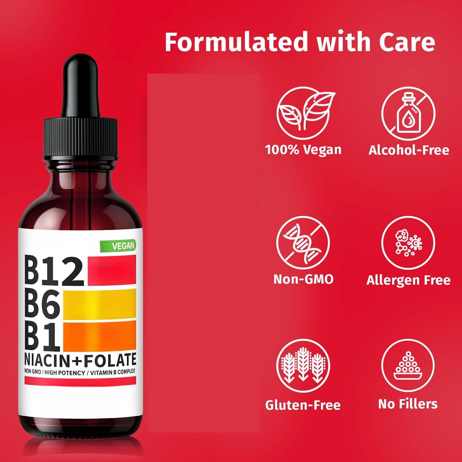 2PCS,Gocce liquide vitaminiche, assorbimento rapido, equilibrio generale | Adatto a uomini e donne, per il supporto immunitario ed energetico, l'equilibrio del corpo