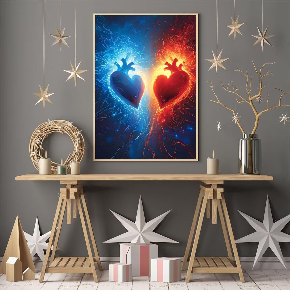 QENSPE Malen Nach Zahlen Kit - DIY Gemälde 30x40cm Für Erwachsene