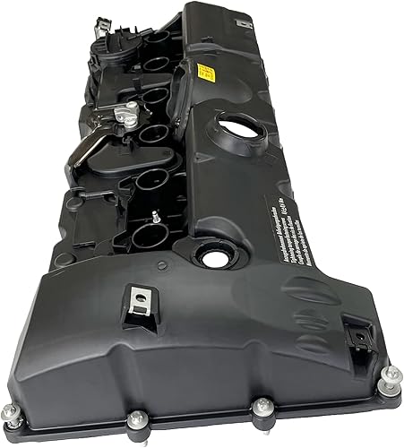 Miniatura 6 de Cubierta de válvula de motor N52 para BMW E70 E82 E90 E91 Z4 X3 X5 128i 328i 528i 535i 328xi 528xi 328i xDrive 528i xDrive Reemplaza# 11127552281