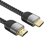 Zeskit Certified 2.1 8K HDMI Cable 48Gbps 4K120Hz Compatible with Soundbar eARC HDR10 VRR Dolby Vision Atmos HDCP 2.2 & 2.3 Gaming PS5 Xbox Series X Apple TV Roku Monitor (Ultra High Speed Maya 6ft)