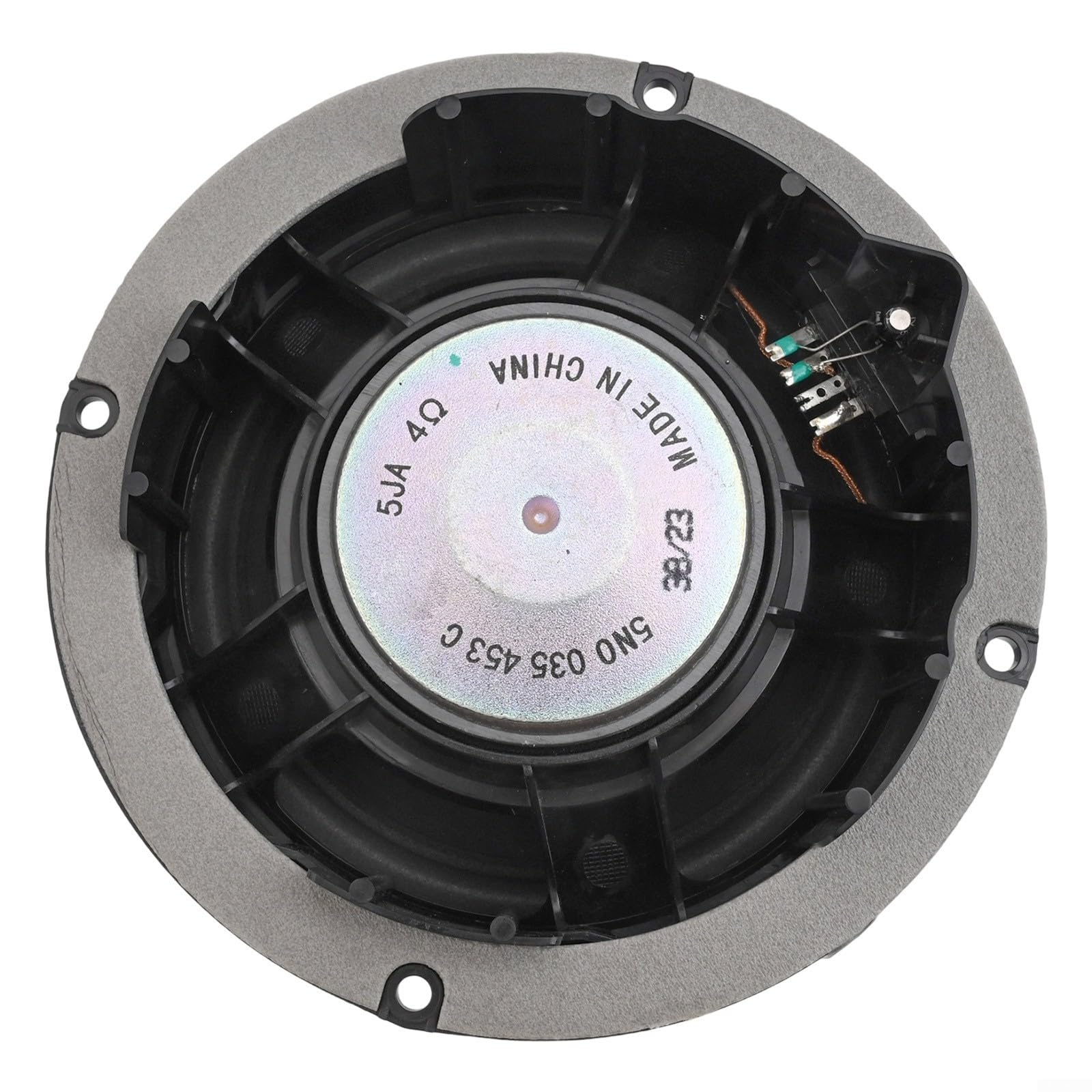 Haut-parleur de rechange pour woofer de voiture, ABS noir avant 5N0035454B arrière 5N0035453C, pour Volkswagen-Tiguan 2009-2019 Pièce de mise à niveau audio intérieure (arrière)