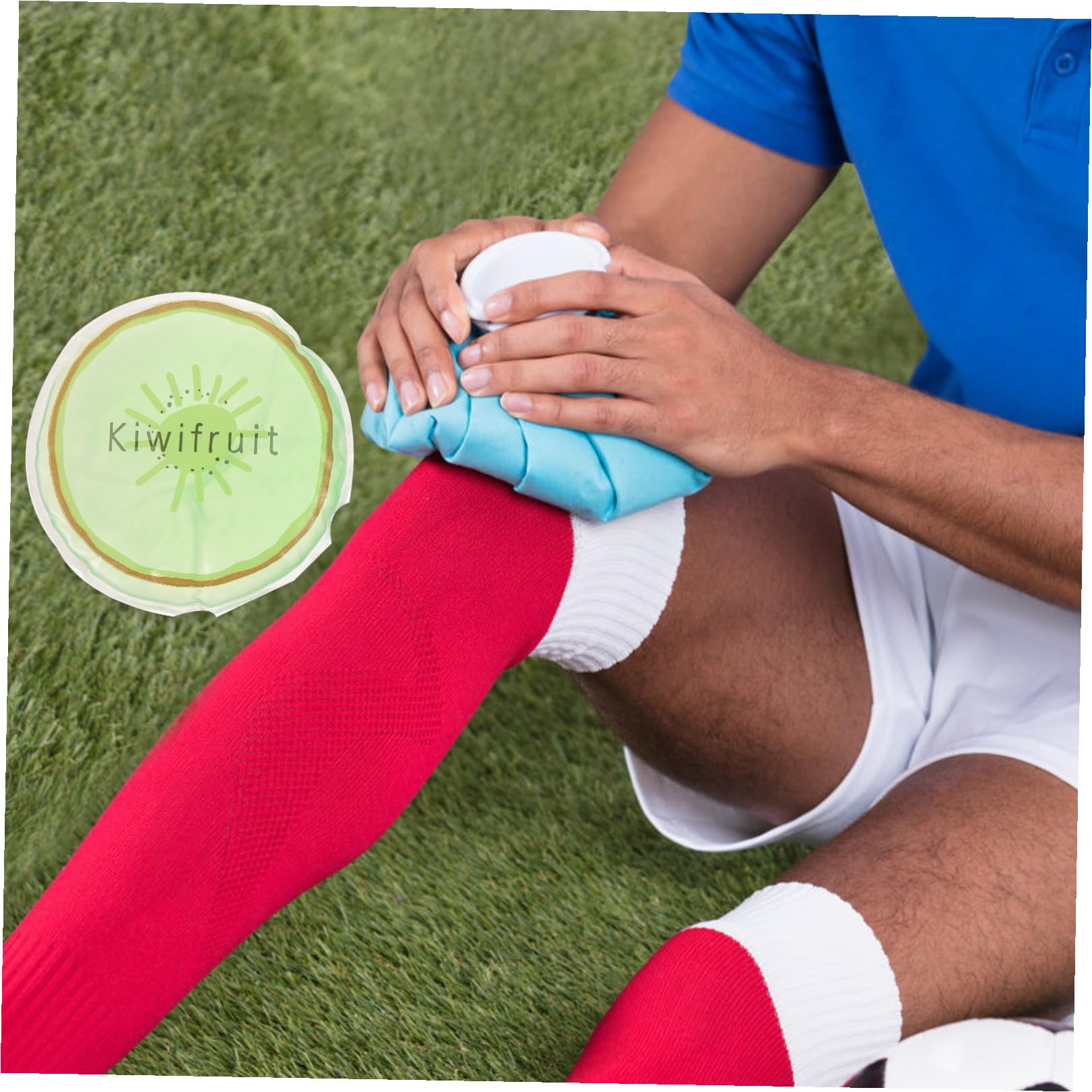 ORFOFE 12pezzi Borse Ghiaccio Riutilizzabili Tema Frutta Impacchi Gel Per Raffreddamento Per Sport e Sollievo Da Infortuni Variati Dragon Fruit Kiwi