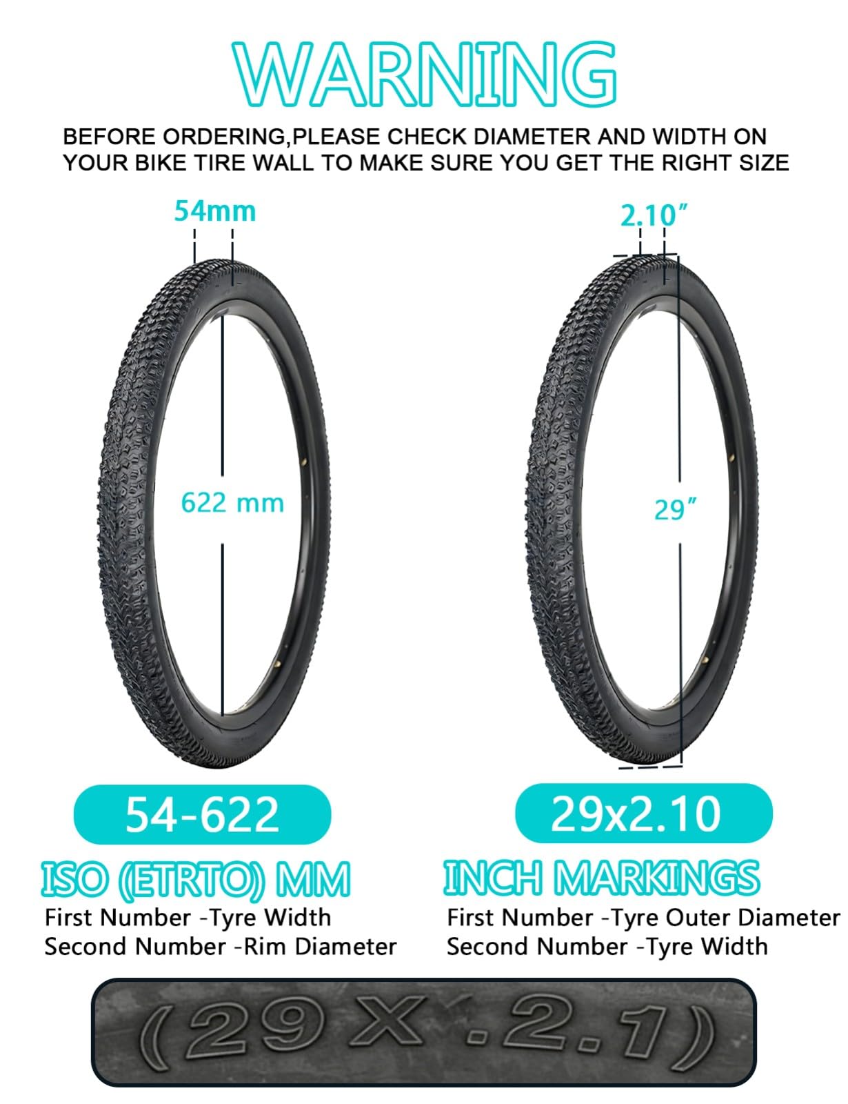 Zestaw 2 opon rowerowych 24/26/27,5/29", wysokiej jakości rura i dźwignia do opon do codziennego użytku MTB do BMX, rowerów górskich, cruiser