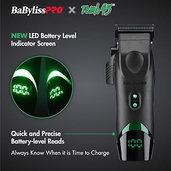 BaBylissPRO x Tomb45 Wireless Charging Hair Clipper