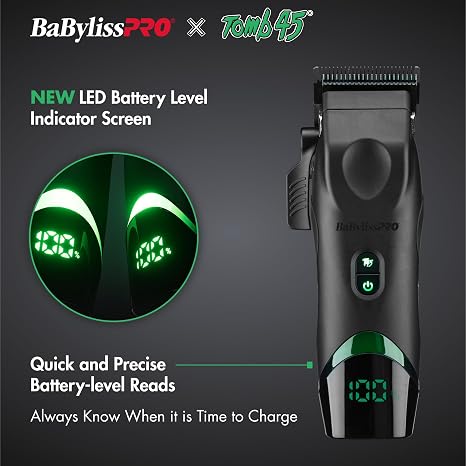BaBylissPRO x Tomb45 Wireless Charging Hair Clipper