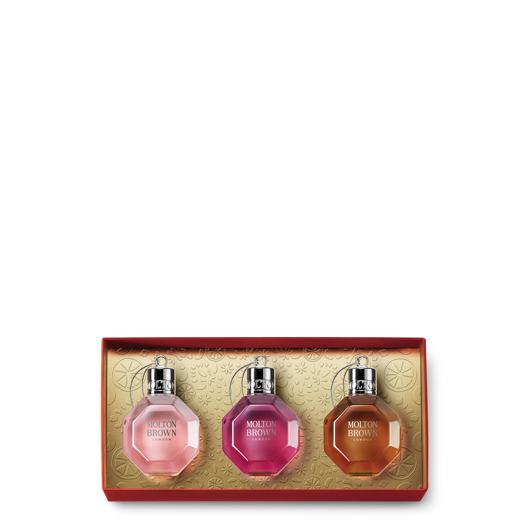 Molton Brown Festliche Weihnachtskugel Bade- und Duschgel Geschenkset