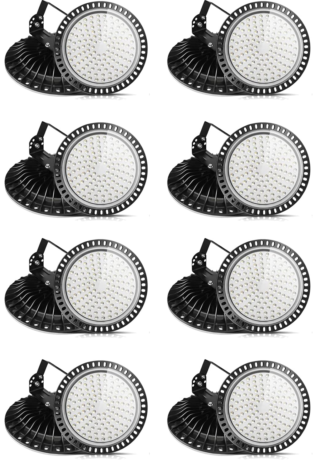 Viugreum LED High Bay Light 500W UFO 50000LM 6000K lamp Factory Warehouse Industrial Lighting IP65 Waterproof LED Lights