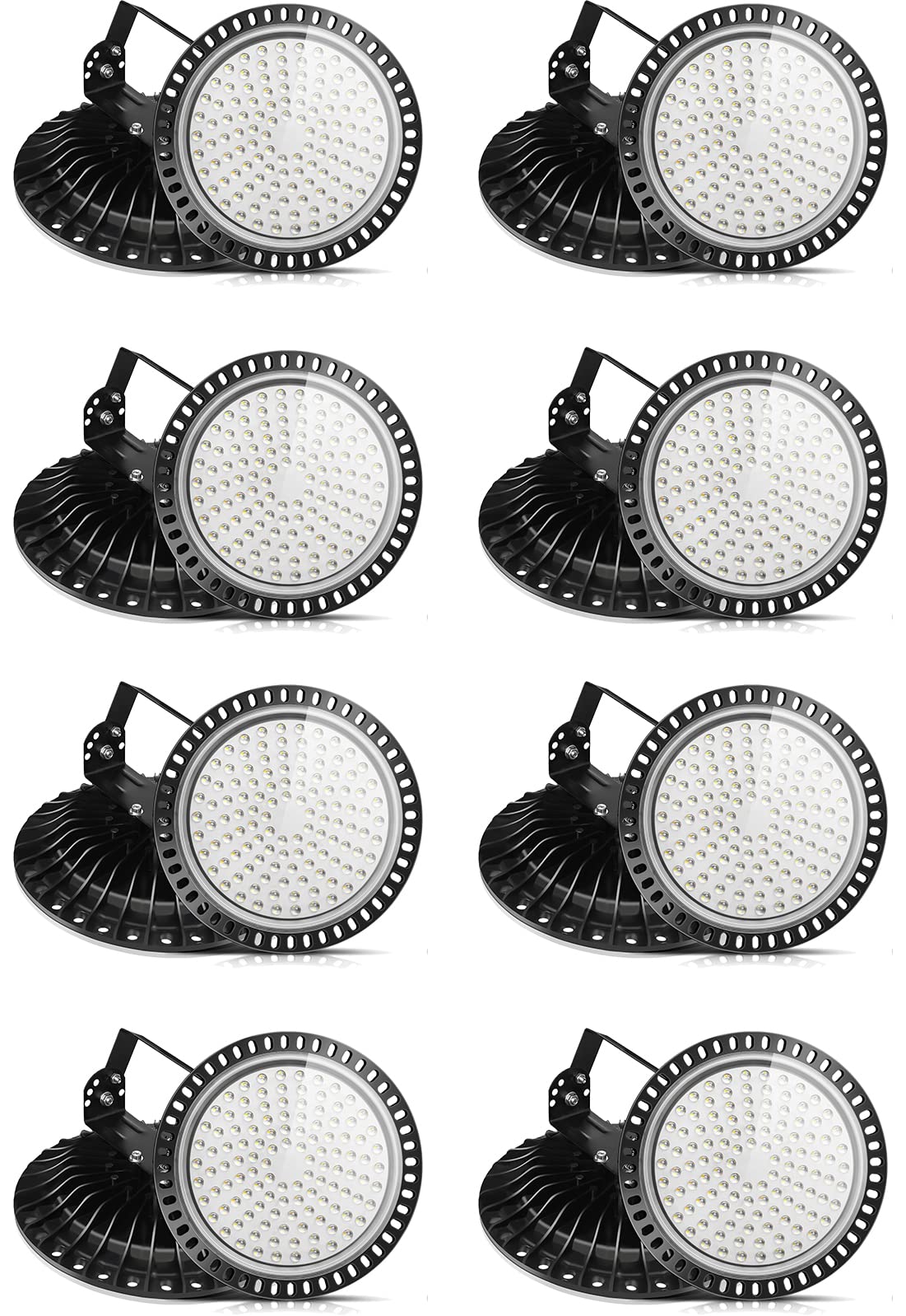 Viugreum LED High Bay Light 500W UFO 50000LM 6000K lamp Factory Warehouse Industrial Lighting IP65 Waterproof LED Lights