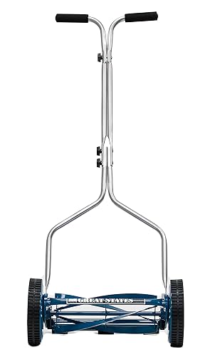 Miniatura 4 de Great States Cortacésped de carrete de empuje de 14 pulgadas + kit de afilado de cortacésped americano