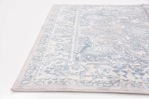 Miniatura 6 de Rugs.com Victoria Collection - Alfombra baja de 9 x 12 pies, 2 pulgadas, color gris oscuro, perfecta para salas de estar, comedores grandes, planos