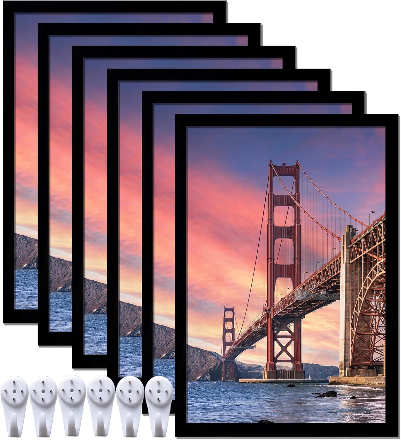 ijuerybai 6 Sets 13x19 Picture Frame, Frames for 13 x 19