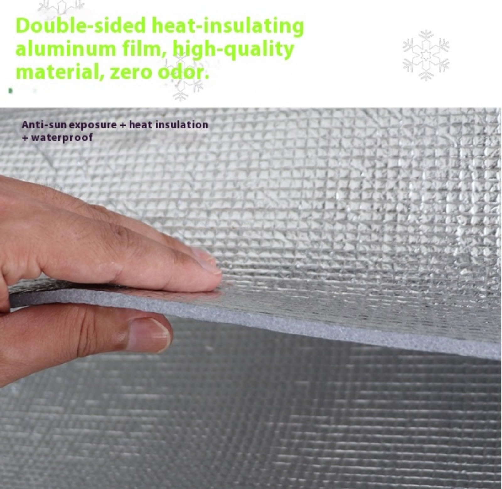 Housse de réfrigérateur universelle, couverture isolante pour congélateur et réfrigérateur, film réfléchissant d'isolation thermique, protection solaire pour le réfrigérateur