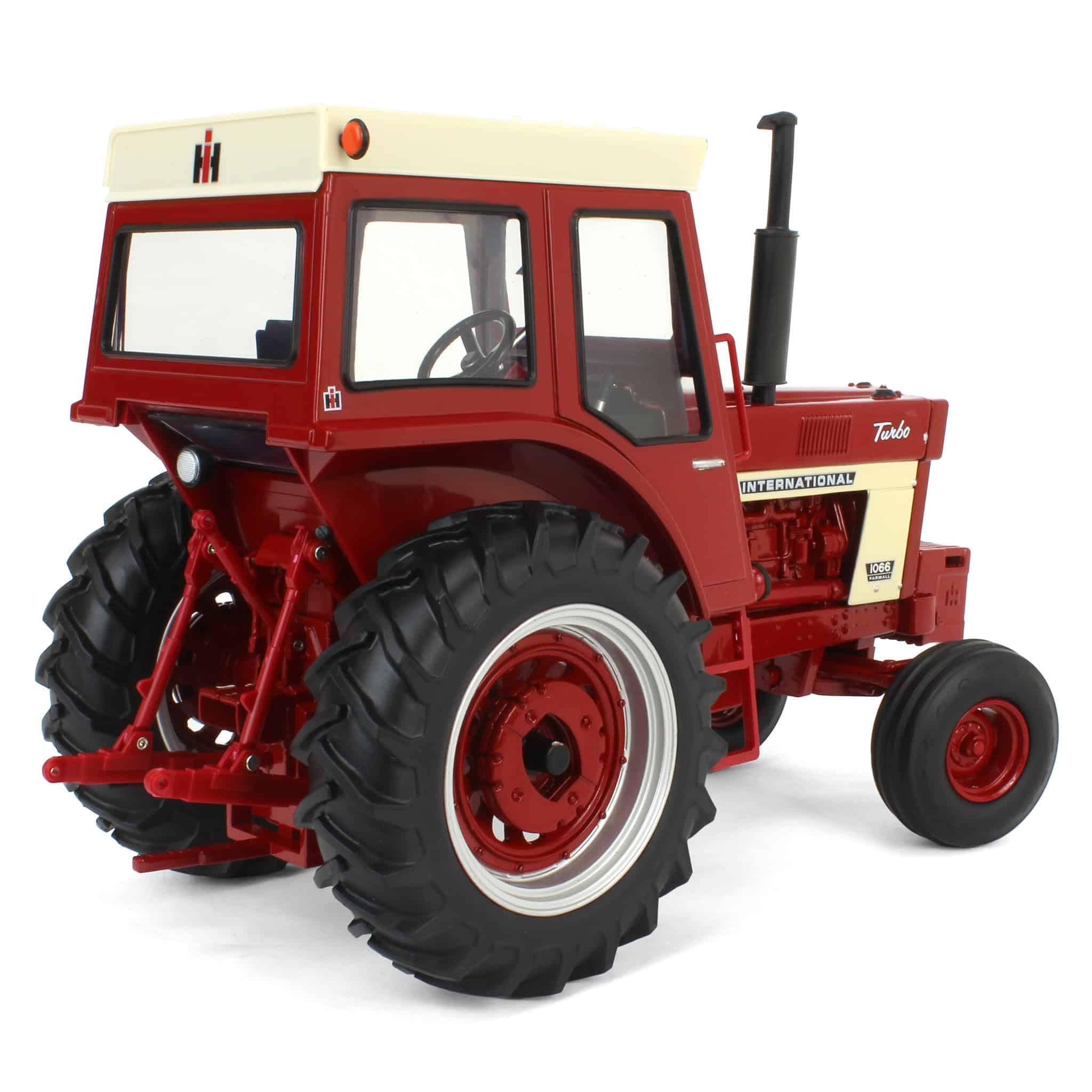 ERTL IH 1066 mit cabine Prestige Collection rot Modell