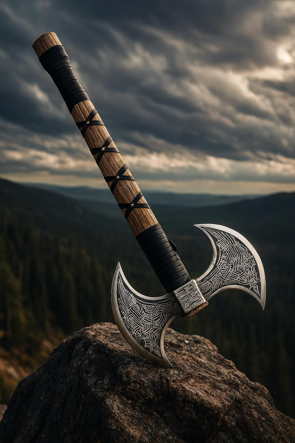 Hacha Artesanal Nórdica