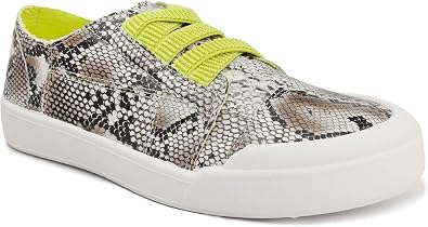 Sugar Slip On Sneakers for Women - Womens Loafers & Slip-ons Canvas Shoes - Comfortable Slip On Sneaker Shoe with No-Tie Laces and Cute Design - Womens Slip Ons Forever Shoe
