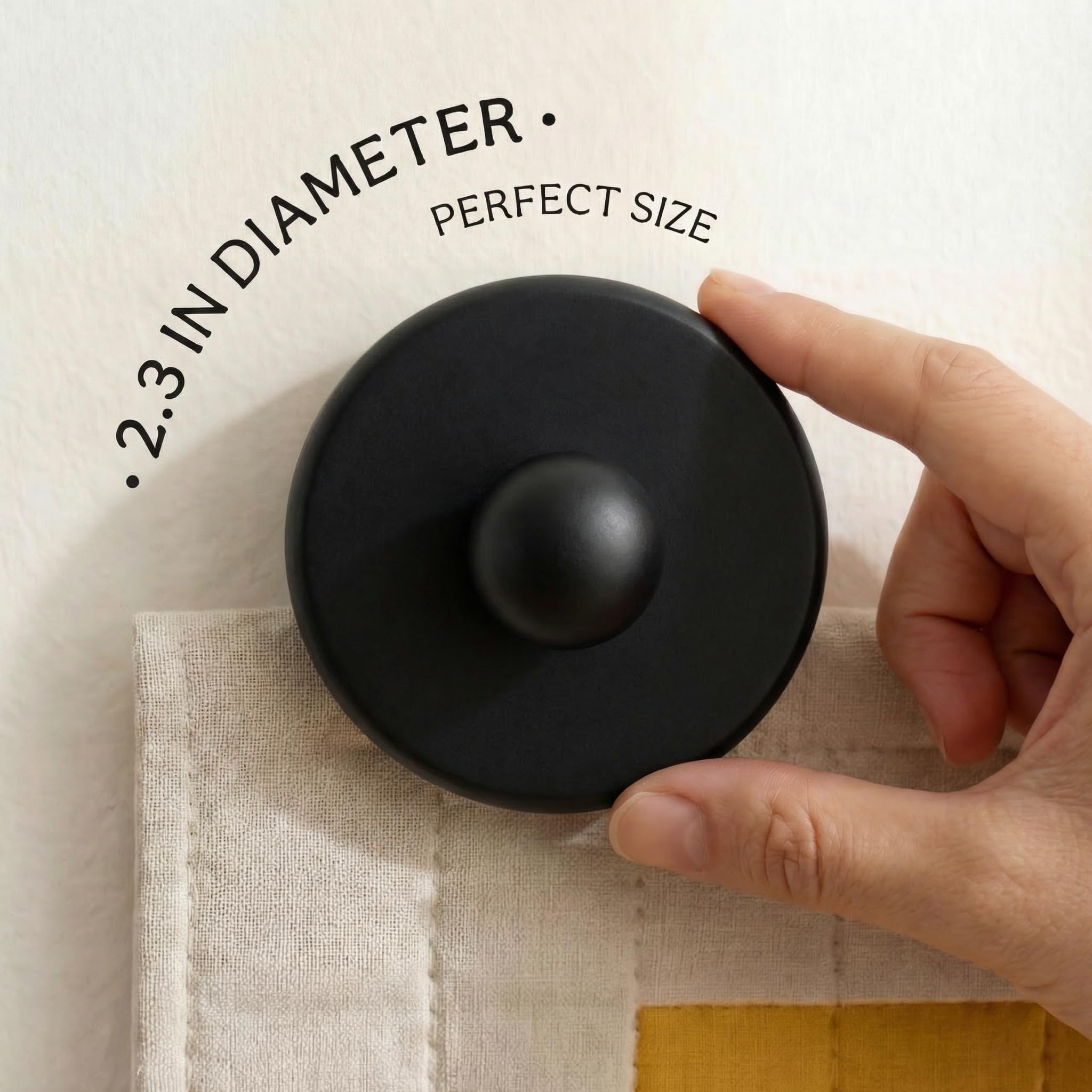 4 clips para colgar tapices de pared, colgador de edredón para pared, estante de colchas, perchas para alfombras, abrazaderas redondas para mantas y otros textiles (negro)